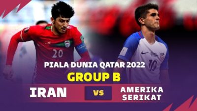 Prediksi Iran vs Amerika Serikat di Grup B Piala Dunia 2022 Qatar, Pertarungan Hidup Mati Tim Melli dan The Yanks