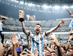 Wajah Lionel Messi Dilukis di Ladang Jagung, Bisa Dilihat dari Langit