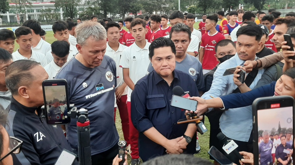 Persija dan PSM Makassar Tahan Pemain ke Timnas Indonesia, Erick Thohir Pikir Ulang Bantu Mereka Kelola Stadion Sendiri