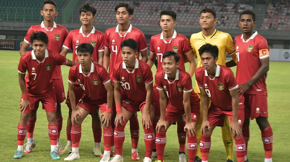 Timnas Indonesia U-17 Kalah Tipis 0-1 dari Korea Selatan U-17 di Laga Persahabatan