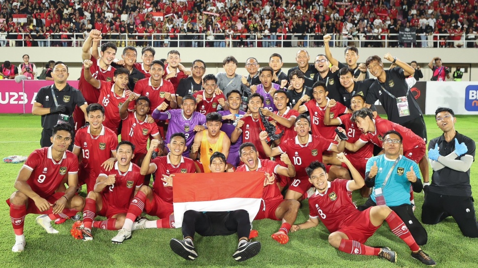 Timnas Indonesia U-23 Cetak 11 Gol Lewat 9 Pemain, Shin Tae-yong: Itu Filosofi Sepak Bola Saya