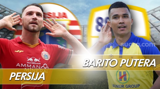 Prediksi Persija Jakarta vs Barito Putera di BRI Liga 1 2023-2024. [Dok. snackonasmack.com]