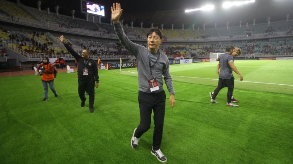 Shin Tae-yong Lempar Tantangan untuk Pelatih Brunei Darussalam Jelang Leg Kedua Kualifikasi Piala Dunia 2026