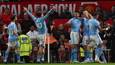 Beda Kualitas, Manchester United Dicukur Manchester City 0-3 di Old Trafford