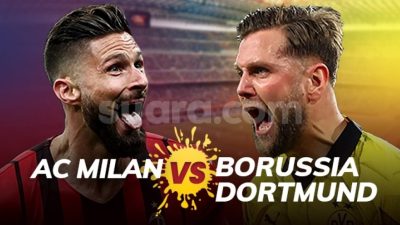 Link Live Streaming AC Milan vs Borussia Dortmund, Liga Champions 29 November