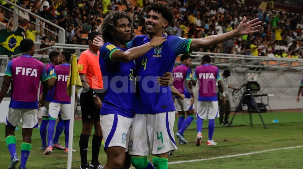 Dukungan Suporter Indonesia Salah Satu Rahasia Brasil U-17 Bisa Tundukkan Inggris