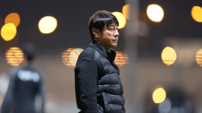 Shin Tae-yong menatap optimis fase grup Piala Asia 2023 (pssi.org)
