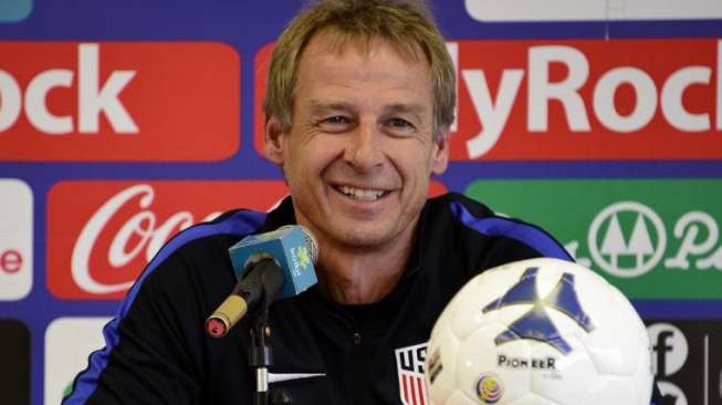 Mantan pelatih timnas Amerika Serikat Jurgen Klinsmann. EZEQUIEL BECERRA / AFP